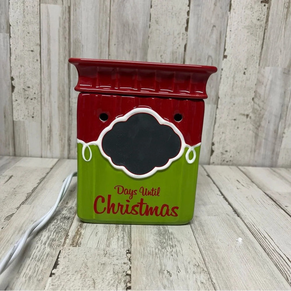 Scentsy Tis The Season Days Until Christmas Countdown Present Electric Warmer - Picture 5 of 9